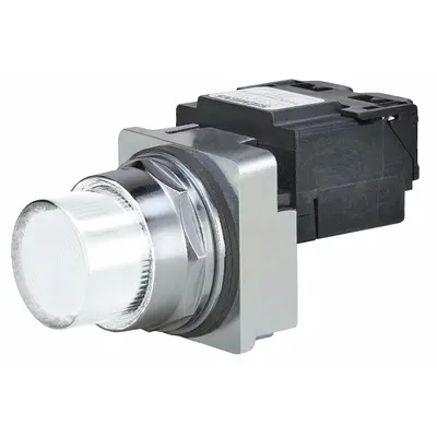 Siemens Pilot Light: 30 mm Panel Mounting Size, White, LED - LED Pilot-Lights