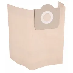 This DAYTON canister vacuum bag is a standard replacement for dry pickup applications. Made of 1-ply paper, it is designed for use with Dayton-brand canister vacuums to collect dust and debris in industrial or commercial cleaning tasks.