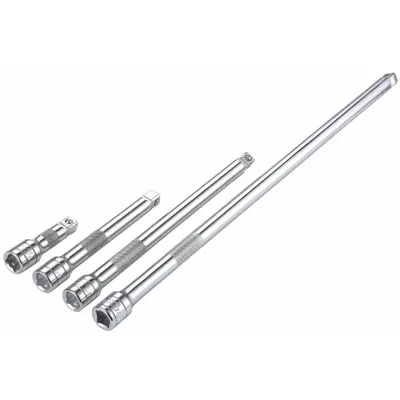 WESTWARD Socket Extension Set: 1/2 in Input Drive Size, 1/2 in Output Drive Size - Wobble Hand Socket Extension Sets