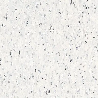 ARMSTRONG FLOORING Vinyl Floor Tiles: Cirque White, Std Excelon Imperial Texture - Imperial Texture VCT