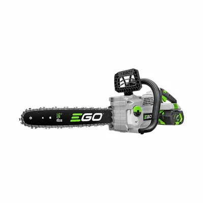 EGO Chainsaw: 16 in Bar Lg, Rear Handle, Auto Chain Oiler, 56 V, 40 cc - Battery-Powered Chainsaws