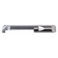 MICRO 100 Boring Bar: Reverse Boring, 3/16 in Shank Dia., AlTiN, 0.0623 in Center to Cutting Tip (MPN QRB-1561000X)