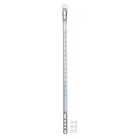 VEE GEE Armored Liquid In Glass Thermometer: 0°F to 300°F, Partial Immersion, 3 in Immersion Dp (MPN 80903-A)