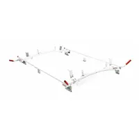 WEATHER GUARD Van Roof Rack: Aluminum, 16 in Overall Ht, 99 in Overall Lg, 86 1/2 in Overall Wd (MPN 234-3-01)