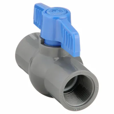 OEM APPROVED VENDOR PVC Ball Valve, 3/4 in, FIP x FIP, Full Port, Tee Handle - PVC Ball Valves