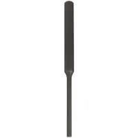 Pin Punch: 3/8 in Tip Dia, 1/2 in Shank Wd, 1 1/4 in Taper Lg, 6 in Overall Lg, Hexagon, Steel, Flat (MPN 21105)