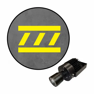 VISUAL WORKPLACE Virtual Safety LED Walkway - LED Safety Walkway Projectors