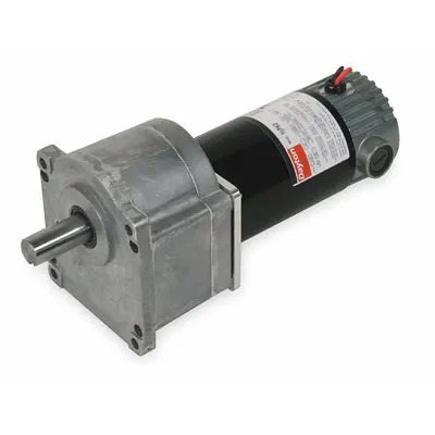 Dayton Gearmotor: Parallel, 90V DC, TENV, 12 RPM, 350 in-lb Max Torque - Parallel Shaft DC Gearmotors