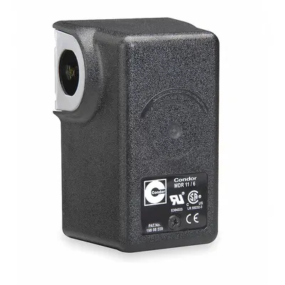 CONDOR USA, INC Pressure Switch: Std, 25 psi – 160 psi, 1/4" FNPT - General Purpose Pressure Switches for Air & Water
