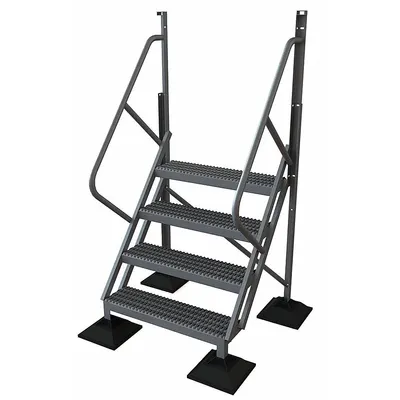 TRI-ARC Configurable Platform Ladder: 6.8 ft Overall Ht, 35 in Overall Wd - Rooftop Base Ladders & Stairs