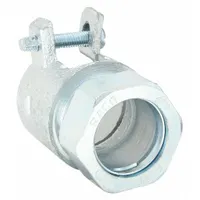 Combination Conduit Coupling: Iron, 3/4 in Trade Size, 1 13/16 in Overall Lg, Gray (MPN 1943)