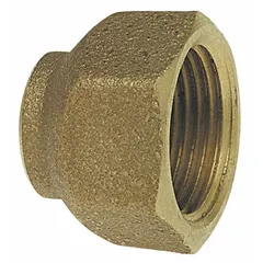 This 45-degree flare tube fitting is made of cast bronze and has a 1 in OD fitting size. It is designed for flared connections in tubing systems, providing a leak-tight seal by compressing the flared tube end against a mating cone. Suitable for hydraulic, pneumatic, and instrumentation lines where vibration resistance and reusability are required. Meets ASME B16.26 standards.