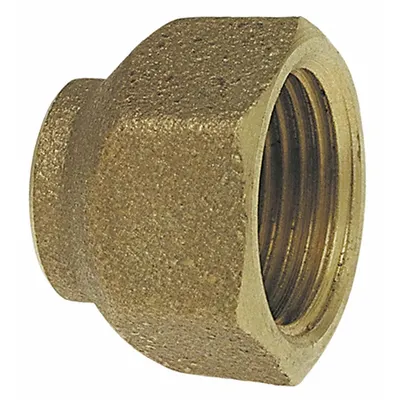 NIBCO 500 1 Standard Brass 45-Degree Flare Tube Fitting, 1 in OD, Cast Bronze - Standard Brass 45-Degree Flare Tube Fittings