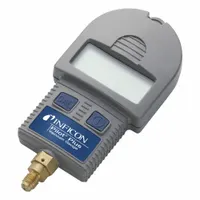 INFICON Vacuum Gauge: LCD, 1 micron Hg to 760,000 micron Hg, 1/4 in Male SAE Flare Right-Hand, 9V (MPN 710-202-G1)