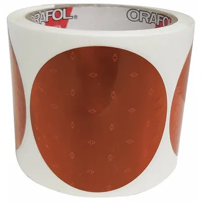 ORALITE Reflective Tape: Construction/Emergency Vehicles/Trucks and Trailers, Amber - Vehicle Reflective Decals