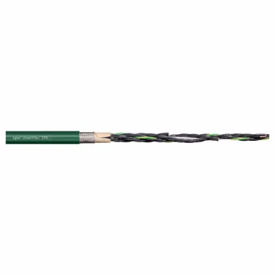 CHAINFLEX Control Cable: 17 AWG, 7 Conductors, Order by the Foot, PVC Jacket - Continuous Flexing Control Cables