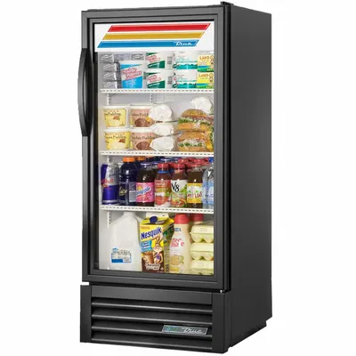 TRUE REFRIGERATION GDM-10-HC~TSL01 Glass Door Refrigerator Merchandiser - Glass Door Refrigerator Merchandisers
