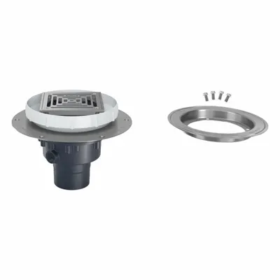 ZURN EZ2-PV3-ST-SS-CC Height Adjustable Floor Drain - Height Adjustable Floor Drains