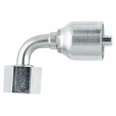 PARKER 1C543-6-4 Hydraulic Crimp Fitting - Parker Crimp Hydraulic Hose Fittings with Metric Connection