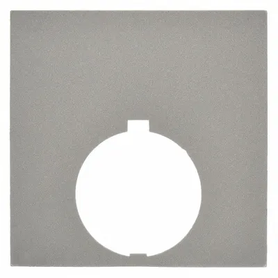 EATON Legend Plate: 30 mm Panel Mounting Size, Square - Push-Button Rings & Plates