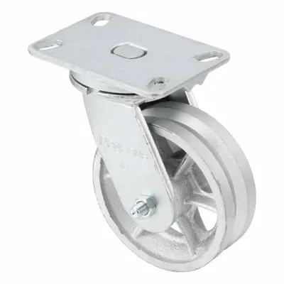 OEM V-Groove Track-Wheel Plate Caster - V-Groove Track-Wheel Plate Casters