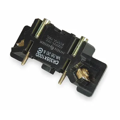 GE Auxiliary Contact Block: 1NC, 10 A Max Current (AC), Side Mount - GE Auxiliary Contacts