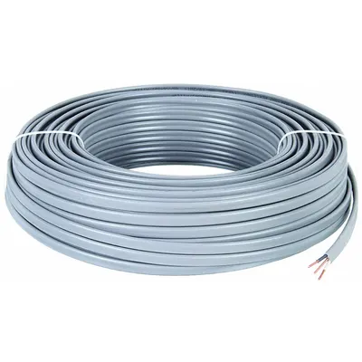 ROMEX Underground Feeder Cable: UF-B, 12 AWG, 2 Conductors, Black/White, 250 ft Overall Lg - UF-B Underground Feeder Cables