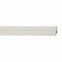 ACROVYN Joint Cover: PETG, Joint, 10 ft Panel Size, White, 0.04 in Thick, 10 ft Overall Lg (MPN WC40VT949N)