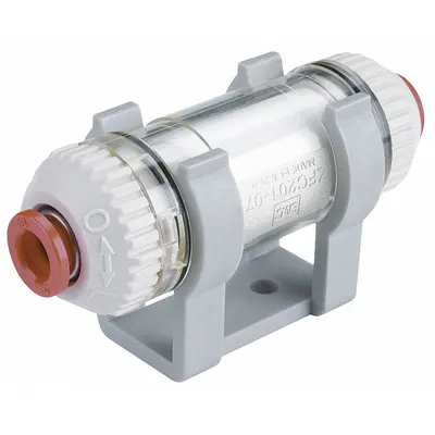 SMC ZFC3A-B In-Line Vacuum Suction Filter - In-Line Vacuum Suction Filters