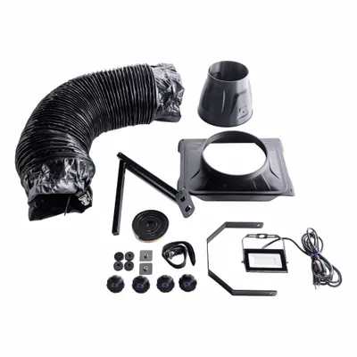 PORTACOOL 8" Duct Replacement with High-Velocity Nozzle and Light, PACVTX700K - Ducting for Evaporative Coolers