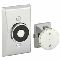 Electromagnetic Door Holder: Wall - Mounted, Aluminum (MPN SEM7840 AL)
