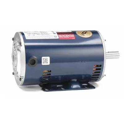LEESON General Purpose Motor: Rigid Base Mount, Open Drip Proof, 2 hp, 230/460V AC - Rigid Base 3-Phase General Purpose AC Motors