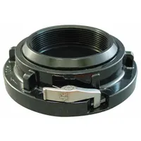 MOON AMERICAN Fire Hose Adapter: 5 in_6 in Compatible Pipe Size, NPT x Storz, Straight, Aluminum (MPN 7115-60650Z)