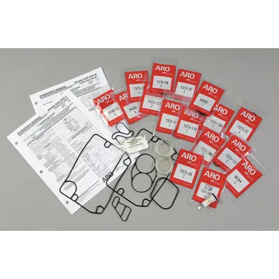 ARO 637397 Air-End Repair Kit for Double Diaphragm Pumps - ARO Air-End Repair Kits for Double Diaphragm Pumps