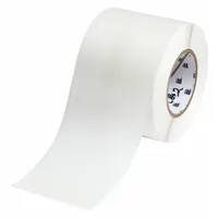 Continuous Label Stock: 4 in x 300 ft, Paper, Inkjet Print-Receptive/Water Dissolvable, White (MPN THT-4000-403-WT)
