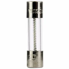 Time-delay cylindrical fuse rated 3 A and 250 V AC with a 5 mm x 20 mm physical size. Provides overcurrent protection while tolerating temporary inrush currents. Suitable for use in control panels, power supplies, and lighting circuits.