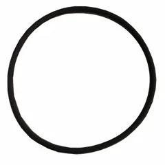 Replacement anti-extrusion ring for hydraulic filtration systems. Prevents filter media deformation under high pressure. Used in industrial machinery, mobile equipment, and process plant hydraulic circuits.