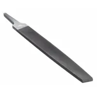 Machinists File: Rectangular, Smooth Cut, 10 in Lg without Tang, 1 in Wd, 1/4 in Thick, 4 Cut Edges (MPN 30PA57)