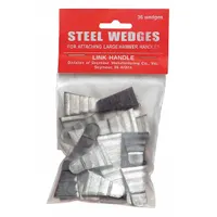 Wedge, 18, 1-1/4": 1 1/4 in Top Wd, 3/16 in Max Thick, For 3 lb Max Head Wt (MPN 64148)