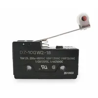 OMRON Snap Action Switch: Hinge Roller Lever Actuator, 3NO/3NC, Screw (MPN DZ-10GW2-1B)