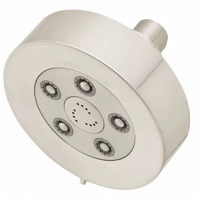SPEAKMAN Fixed Showerhead: Neo S-3010, 2 gpm Fixed Showerhead Flow Rate, Brass/Plastic - Multi-Pattern Fixed Showerheads