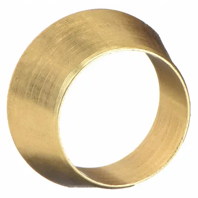 PARKER A-LOK(R) Double-Ferrule Brass Compression Fitting, 3/16 in OD, 3FF3-B - Double-Ferrule Brass Compression Fittings
