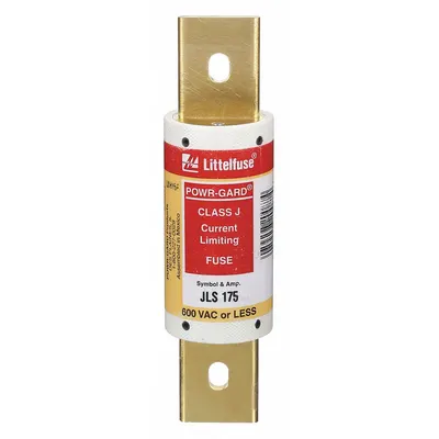 LITTELFUSE Fuse: JLS Series, Class J, Bolt-On Body, Fast-Acting, 175 A, 600 V AC - Fast-Acting Bolt-On Fuses