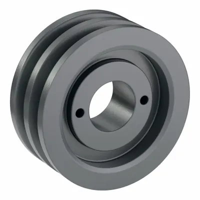 OEM V-Belt Pulley: 2AK46 - Bushed-Bore Cast-Iron V-Belt Pulleys