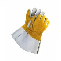 Welding Gloves: Straight Thumb, Gauntlet Cuff, Premium, Cowhide, Gander, Universal Glove Size, 1 PR (MPN 64-9-AG-7-12)