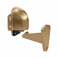 Automatic Door Holder: Wall - Mounted, Brass (MPN 494.3)