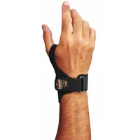 PROFLEX BY ERGODYNE Wrist Support: Left, M Ergonomic Support Size, Black, Fits 6 to 7 in (MPN 70244)