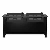 VERSADESK Computer Desk: Metal, Black Matrix, 0 Drawers, 60 in Overall Wd, 29 in Overall Ht (MPN RSD6024-BB)