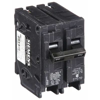 SIEMENS Q290 Q Series Plug-In Miniature Circuit Breaker - Q Series, Plug-In Siemens Miniature Circuit Breakers