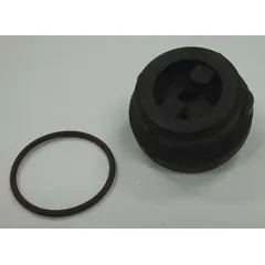 This valve assembly is a replacement component for pneumatic tools, designed to control airflow for proper tool operation. It is used in maintenance and repair of industrial air tools in manufacturing and assembly settings.